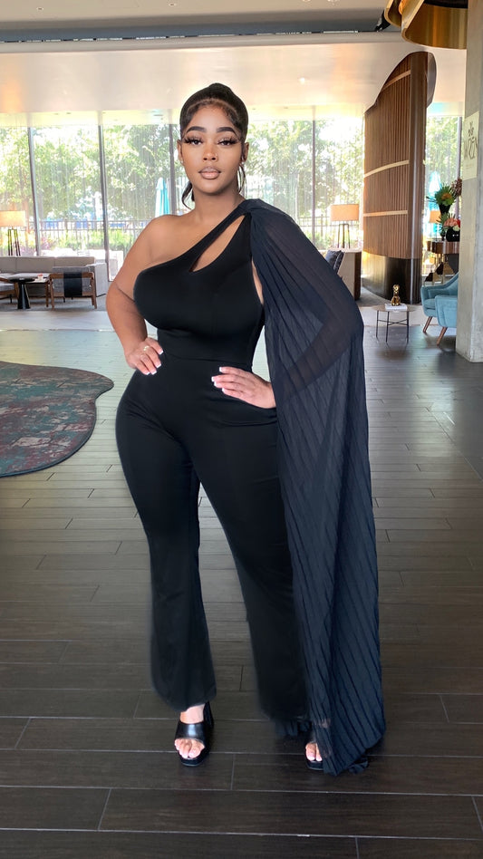 Simi One Shoulder Jumpsuit