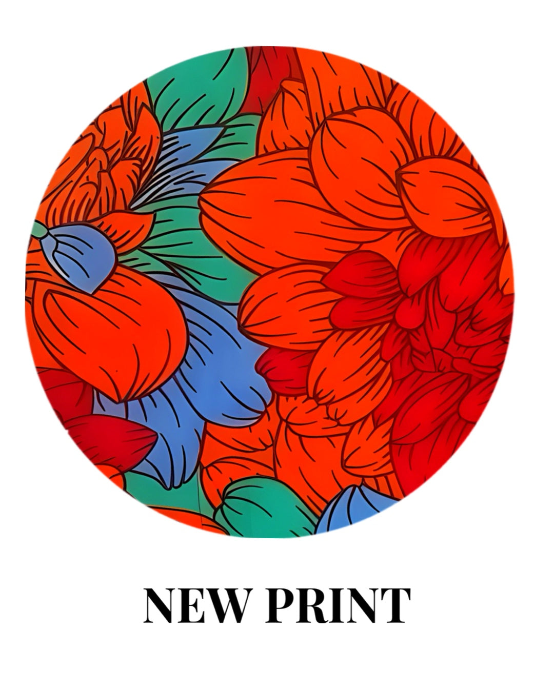 Nina African Print Maxi Dress
