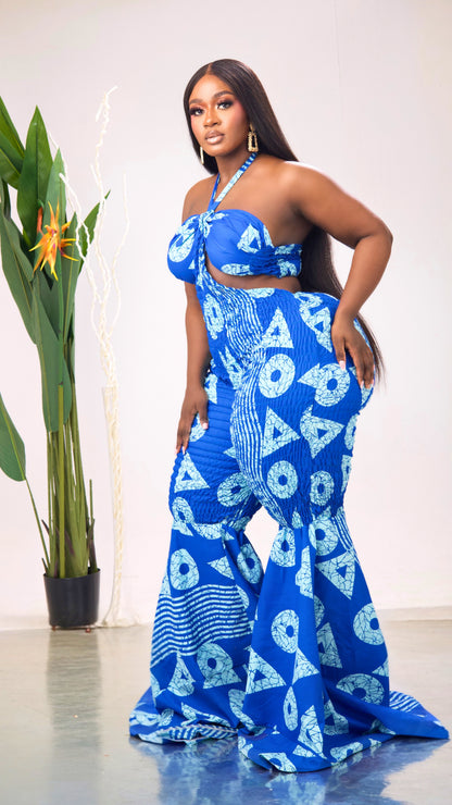 Lauren Tribal African Print Jumpsuit